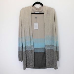 Thin Knit Open Cardican Light Glittery Windsmoor